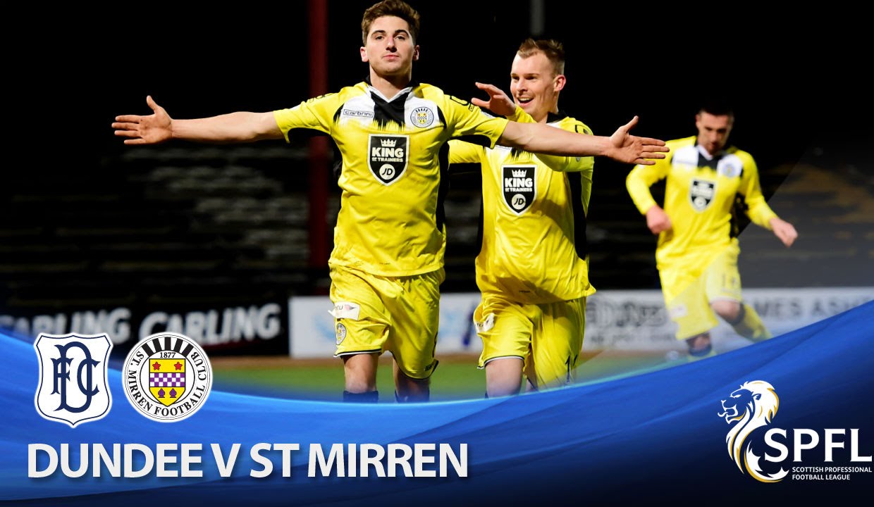 Video: FC Dundee – FC St. Mirren (1-3), SPFL