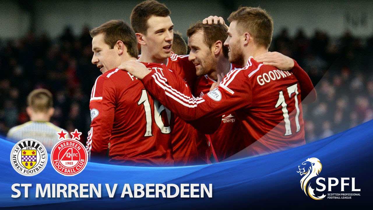 Video: St. Mirren – Aberdeen (0-2), Scottish Premiership