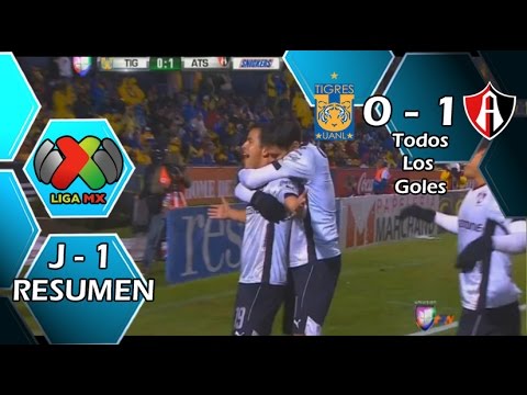 Video: Tigres – Atlas (0-1), Liga MX