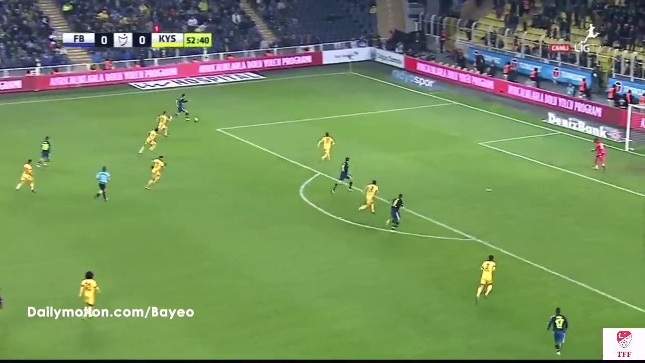 Video: Fenerbahce – Kayserispor (1-0), Süper Lig